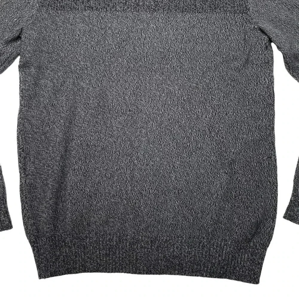 Club Room Dark Grey Marl Cotton Mens Sweater Size Small - Picture 6 of 9
